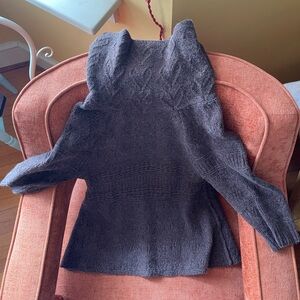 Vintage Anthropologie Sleeping on Snow Sweater